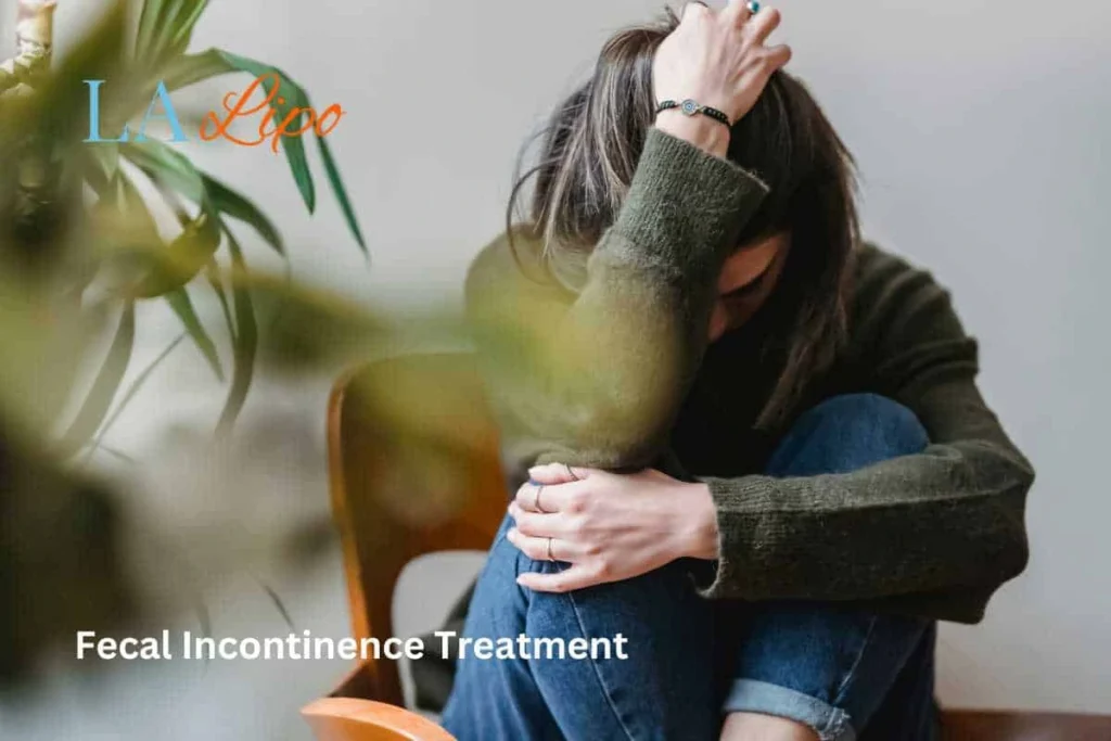 woman worried about fecal incontinence diet Mill Hill