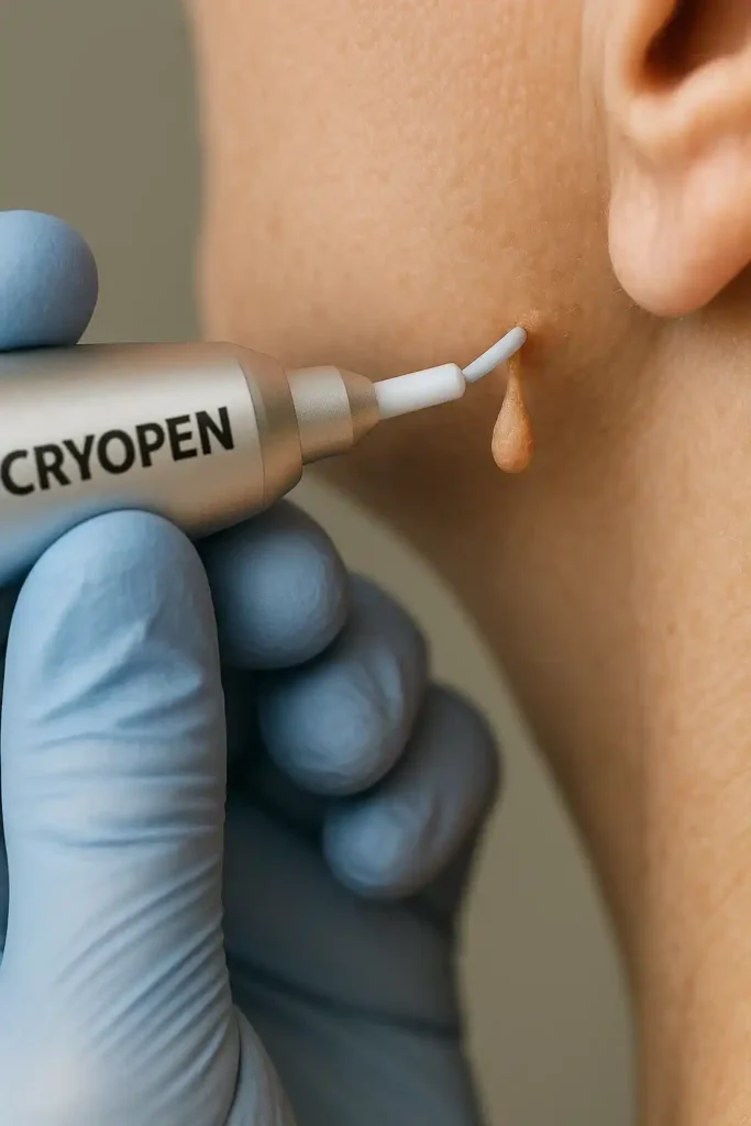 Cryopen for skin tags removal Mill Hill speak to our team today!